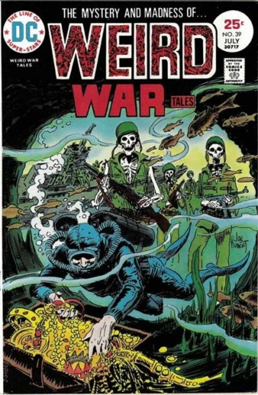 Weird War Tales #39 (July 1975, DC Comics) – Bronze Age Horror War Comic